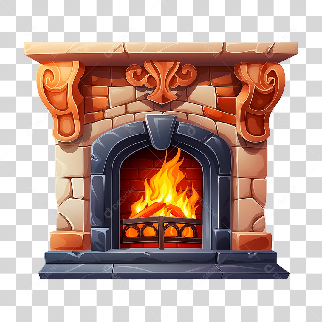 Lareira PNG Transparente