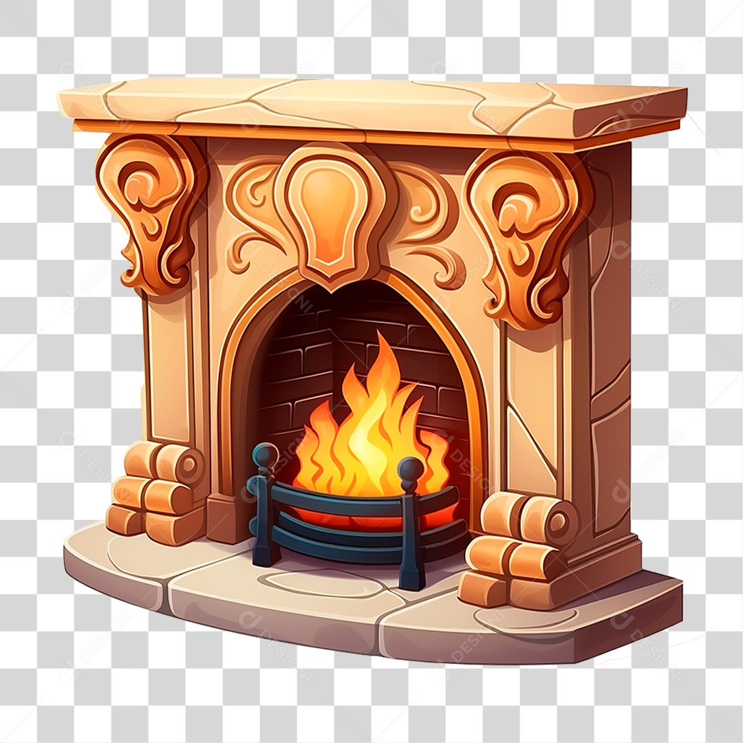 Lareira PNG Transparente