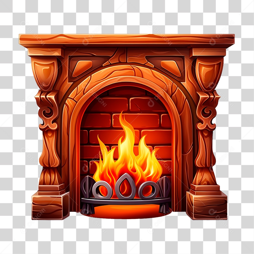 Lareira PNG Transparente