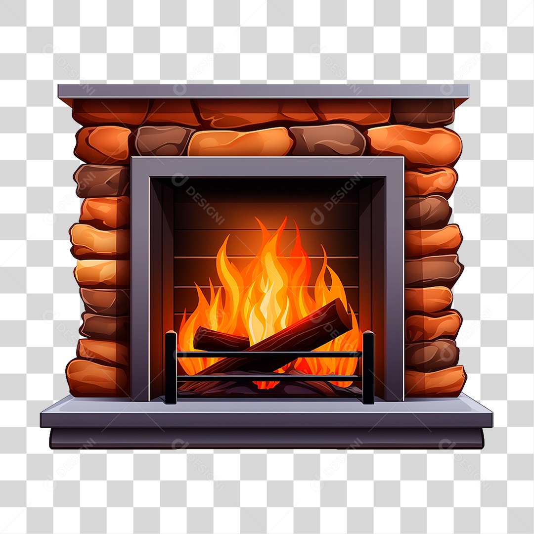 Lareira PNG Transparente