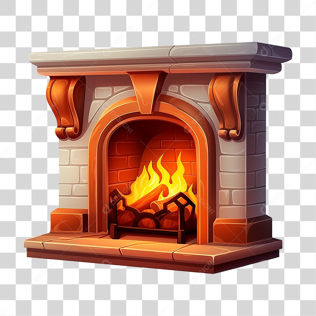 Lareira PNG Transparente