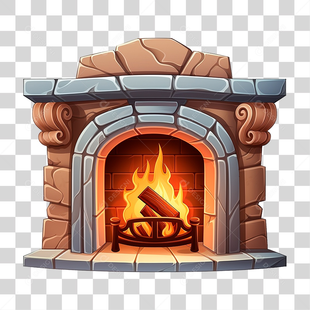 Lareira PNG Transparente