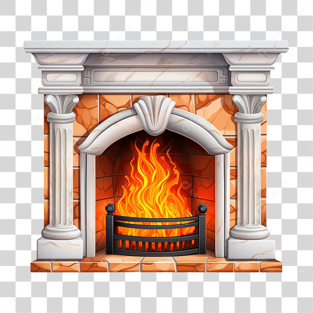 Lareira PNG Transparente