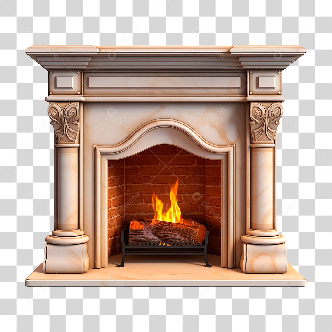 Lareira PNG Transparente