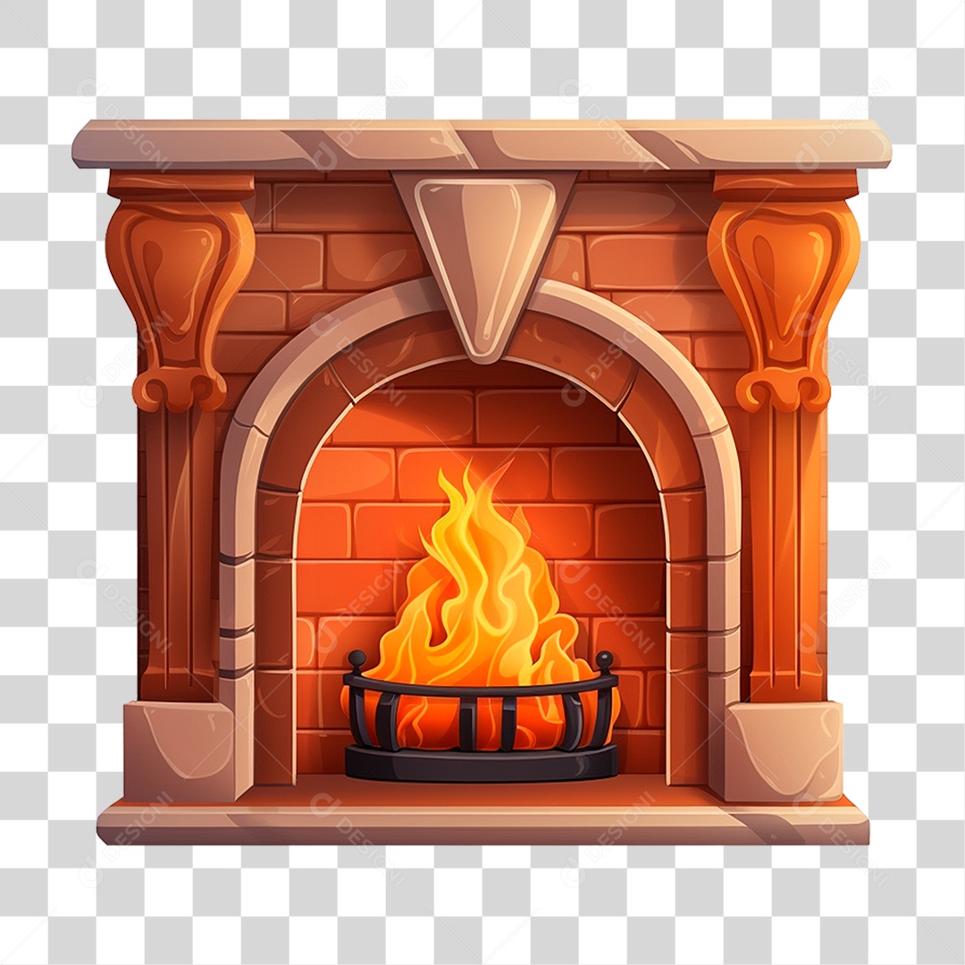 Lareira PNG Transparente