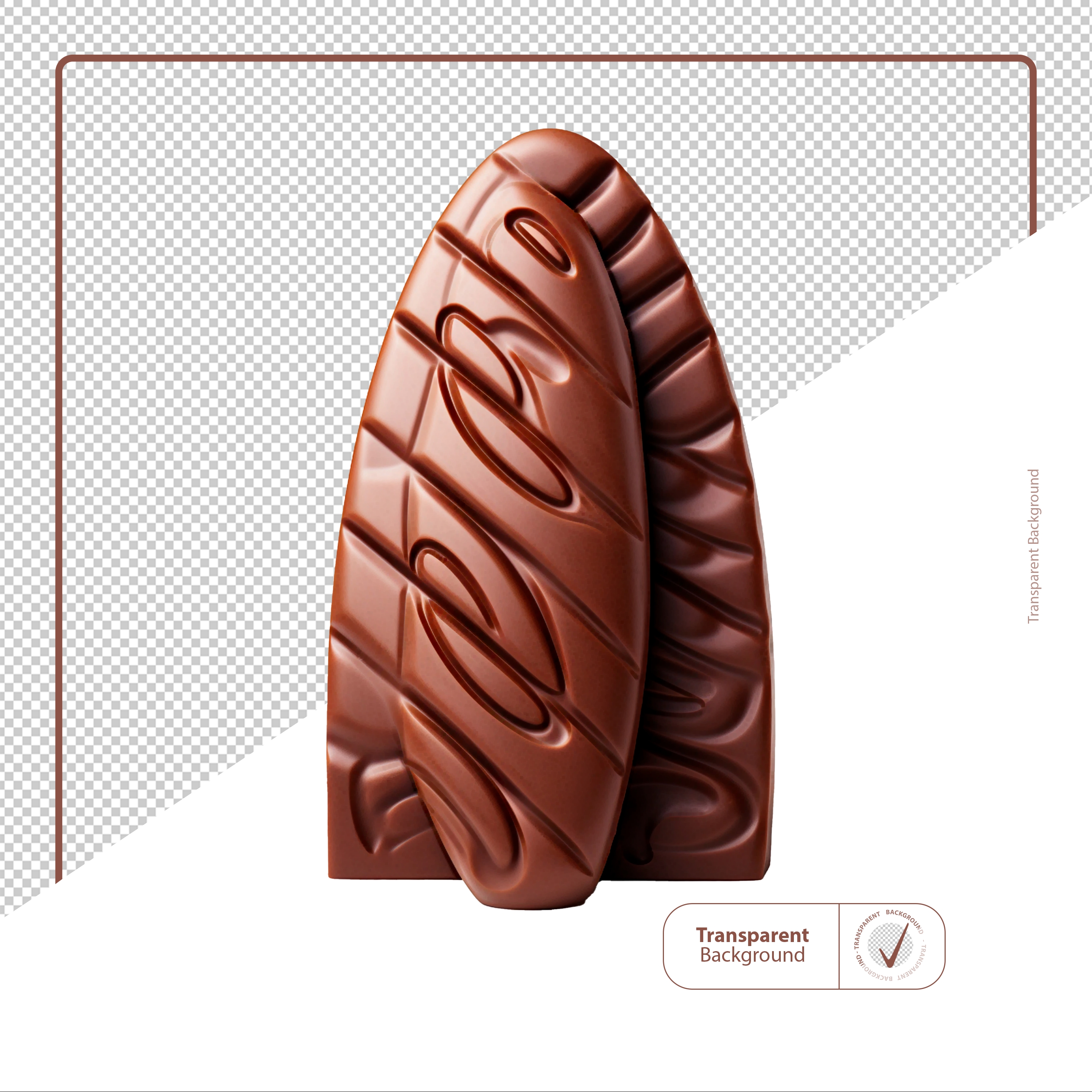 Ovo de Chocolate Páscoa Para Composição PSD