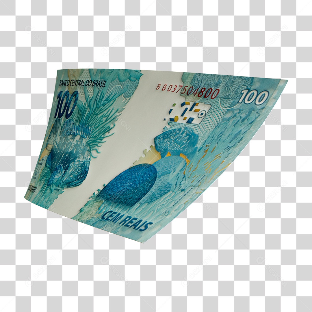 Nota de 100 Reais PNG Transparente