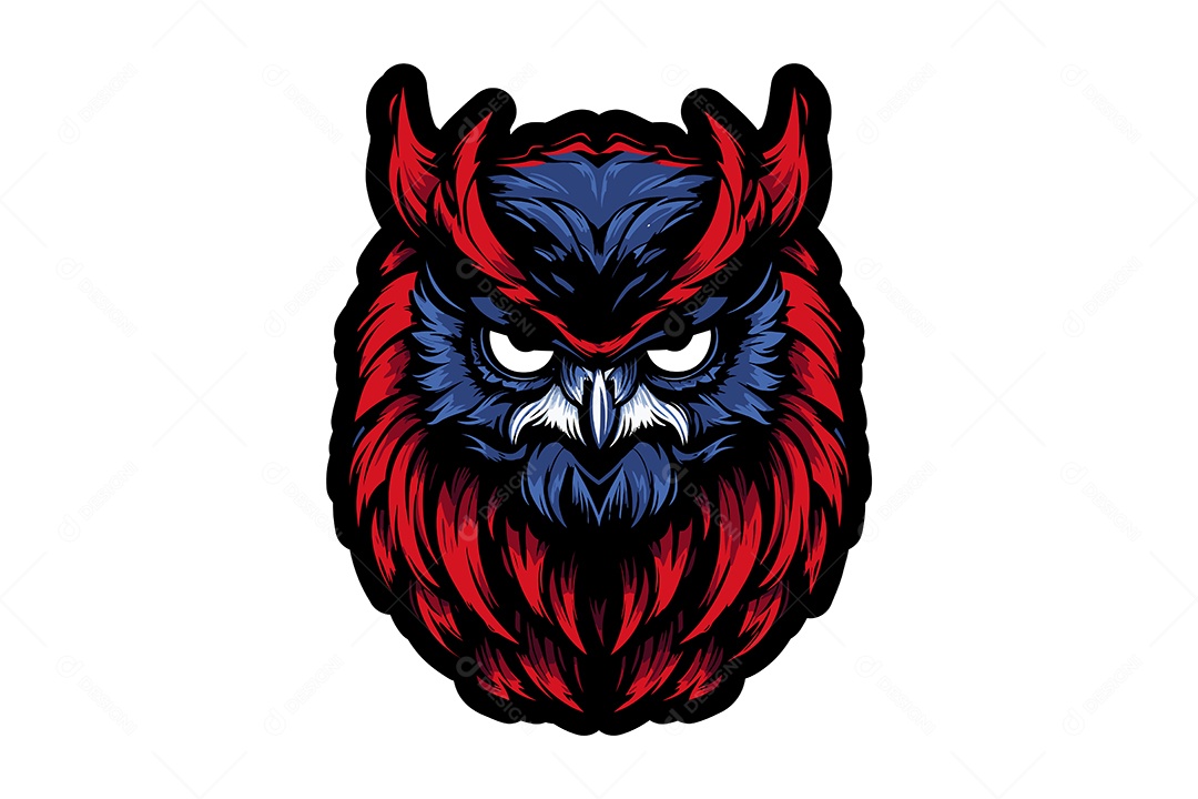 Mascote Ilustração Vetor EPS + AI Editável