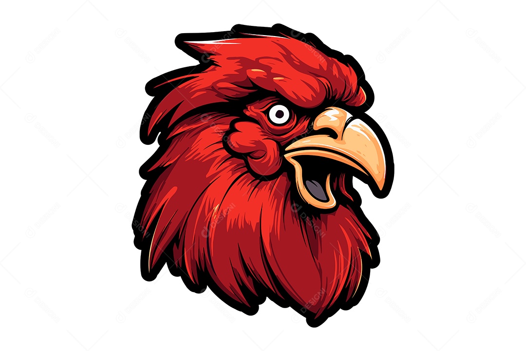 Mascote Ilustração Vetor EPS + AI Editável