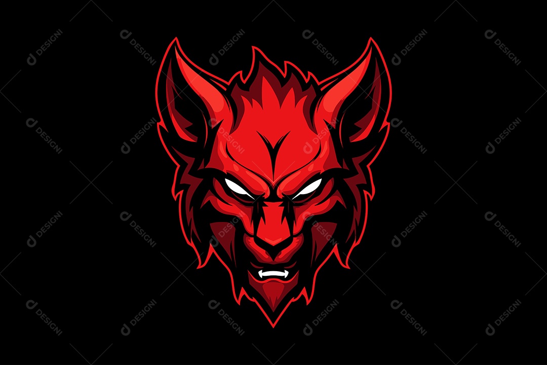 Mascote Ilustração Vetor EPS + AI Editável