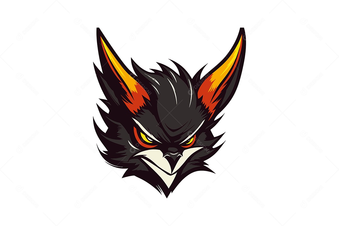 Mascote Ilustração Vetor EPS + AI Editável