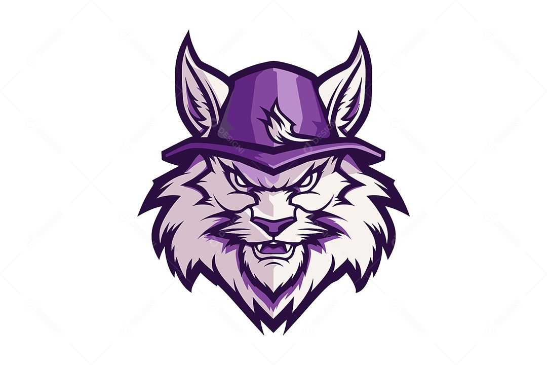 Mascote Ilustração Vetor EPS + AI Editável