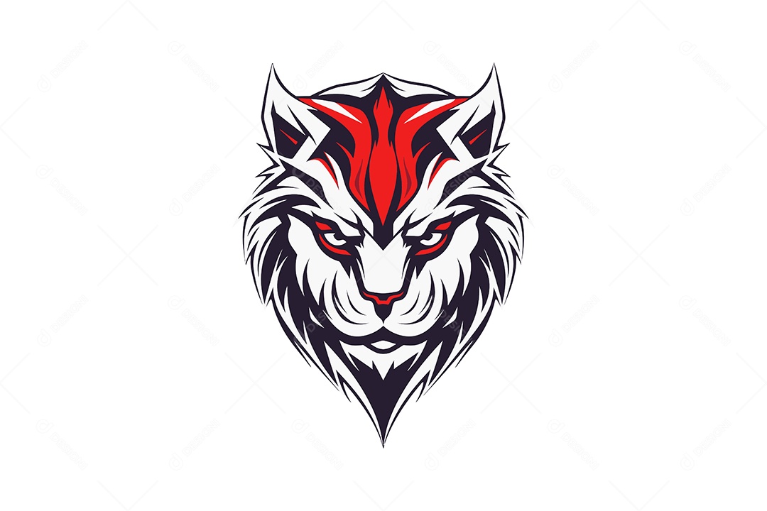 Mascote Ilustração Vetor EPS + AI Editável