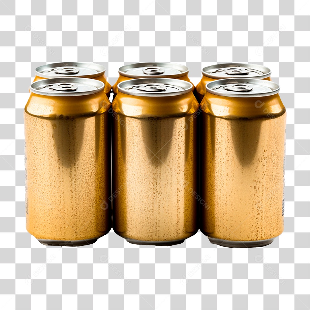 Lata de Refrigerante PNG Transparente