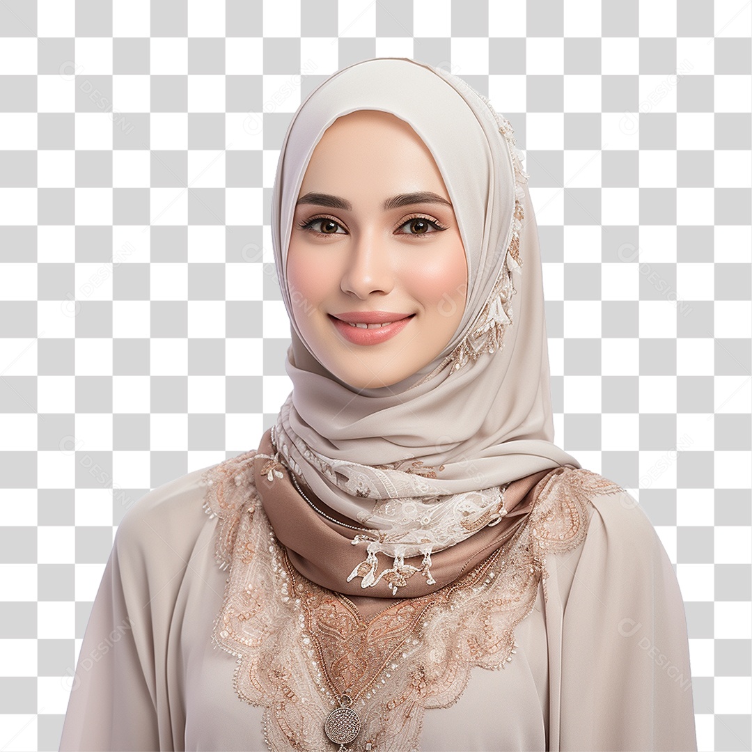 Mulher Muçulmana PNG Transparente