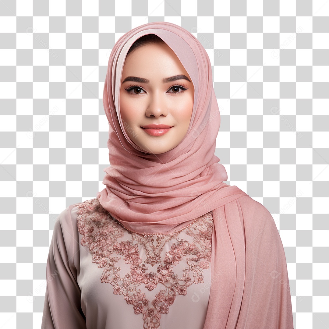 Mulher Muçulmana PNG Transparente