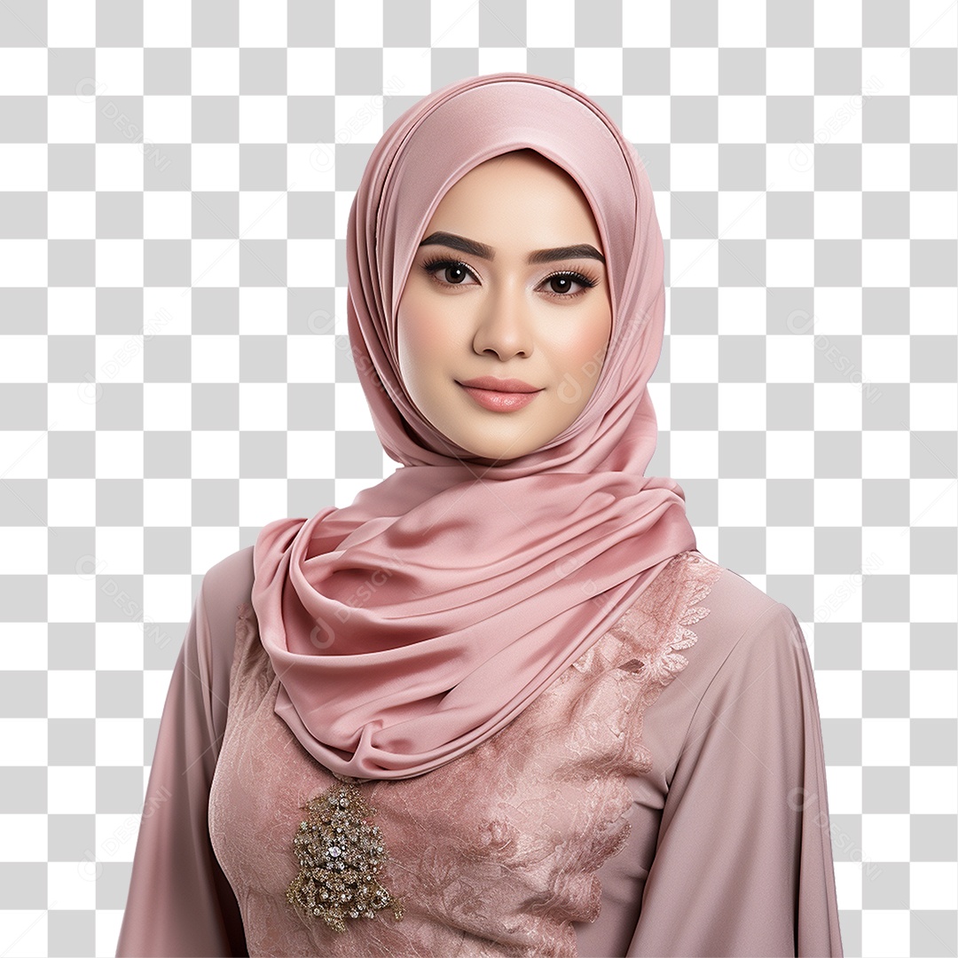 Mulher Muçulmana PNG Transparente