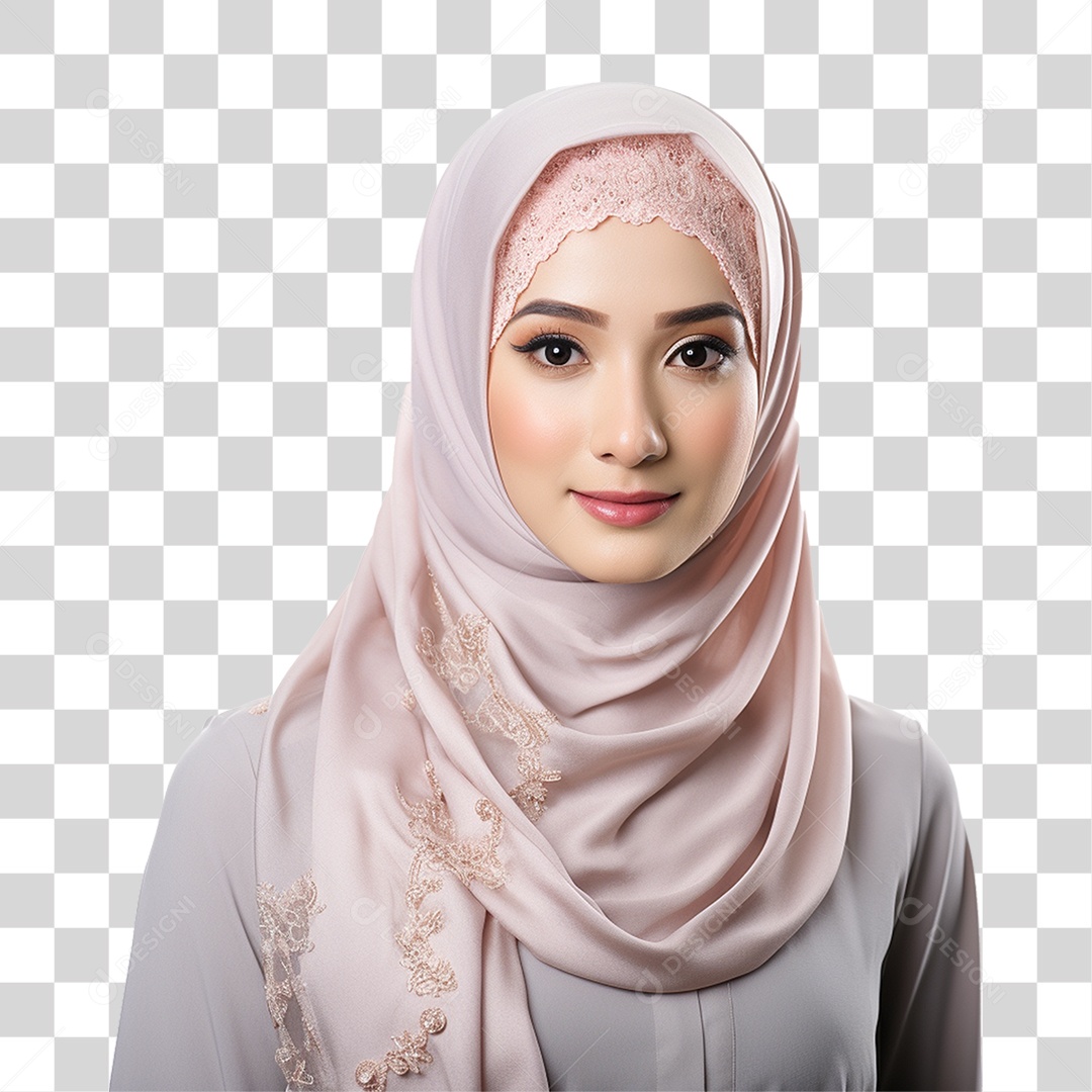Mulher Muçulmana PNG Transparente