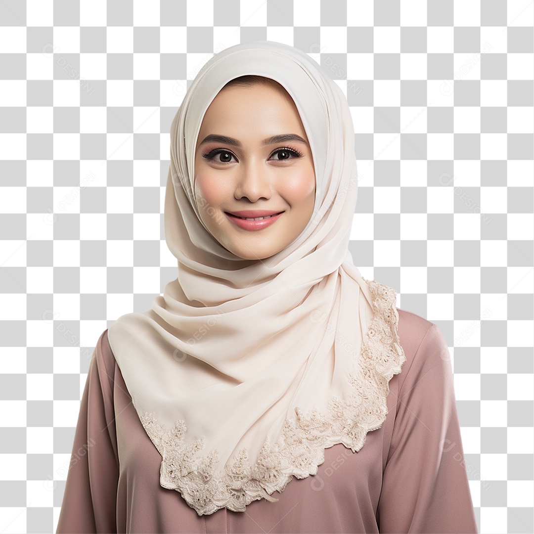 Mulher Muçulmana PNG Transparente