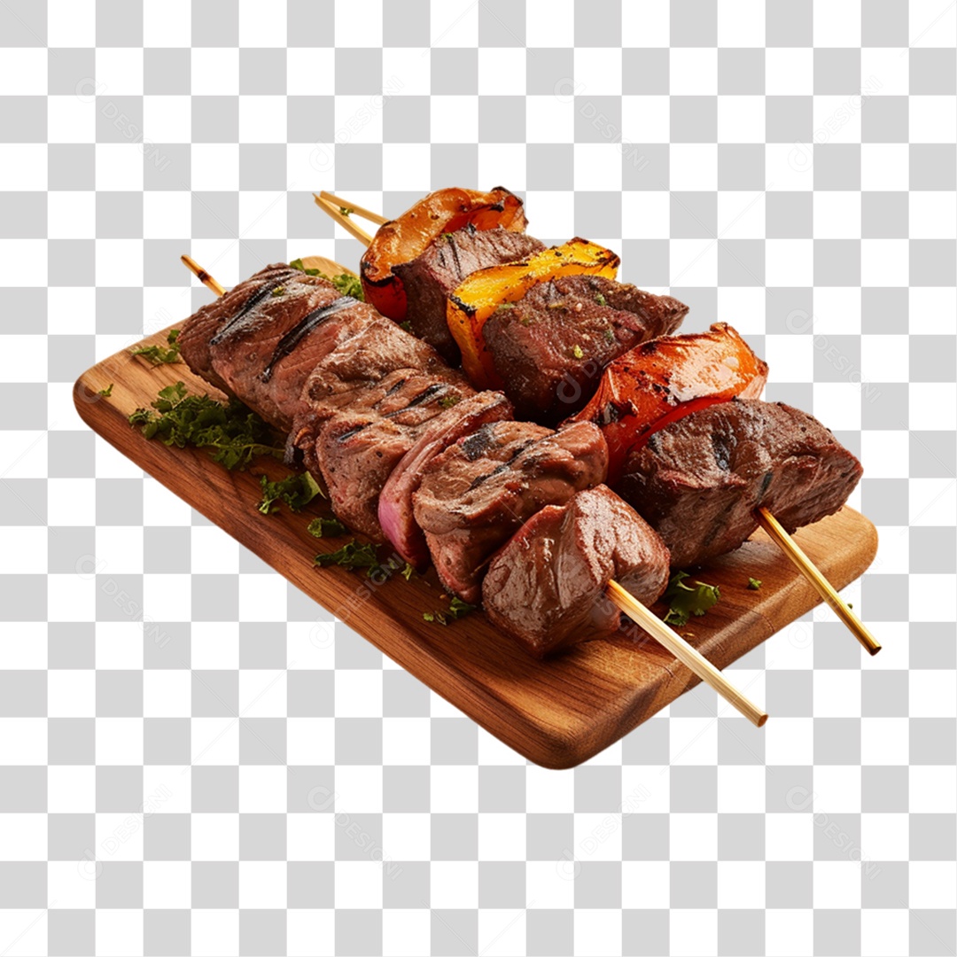 Carne Assada Churrasco Espetos PNG Transparente