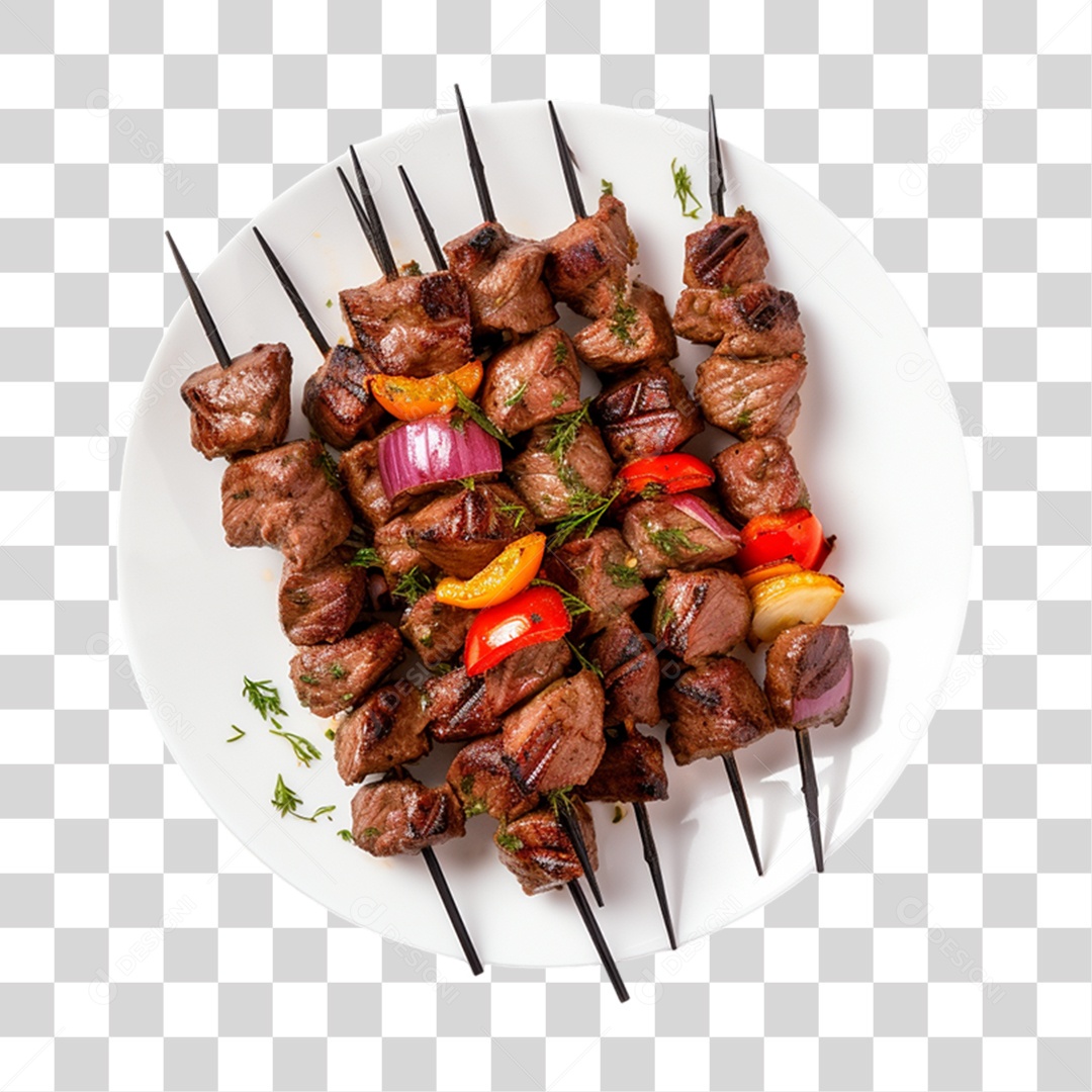 Carne Assada Churrasco Espetos PNG Transparente