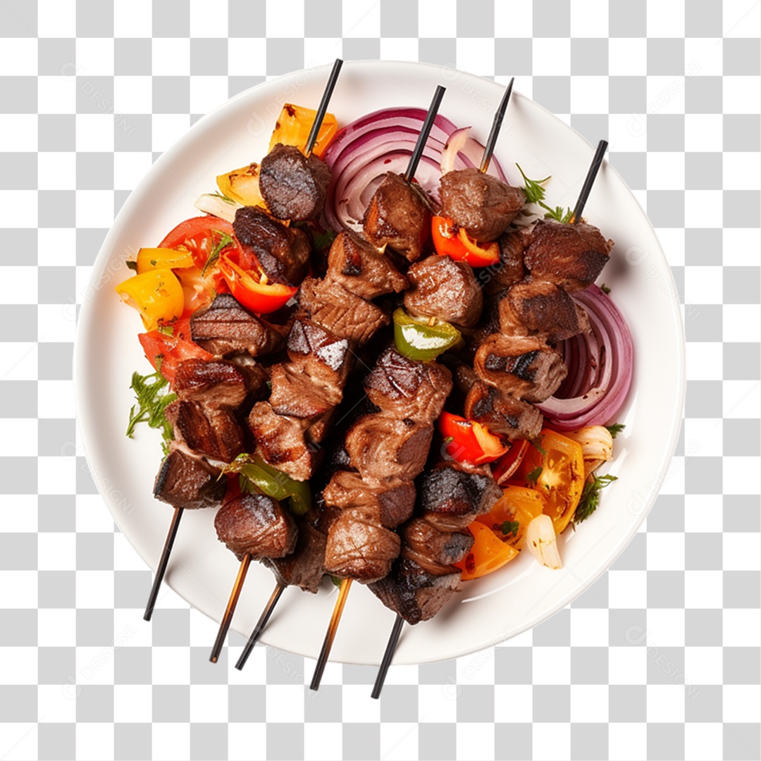 Carne Assada Churrasco Espetos PNG Transparente