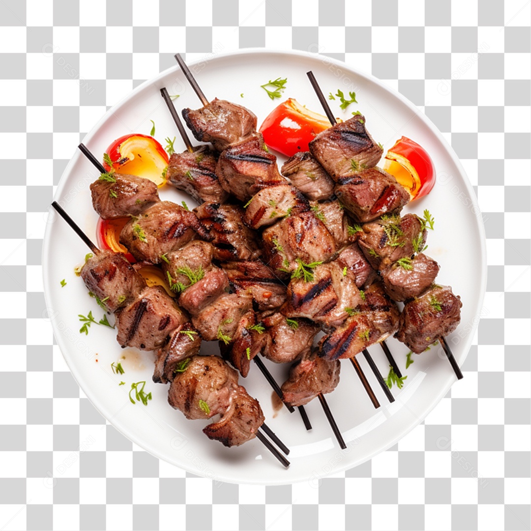 Carne Assada Churrasco Espetos PNG Transparente