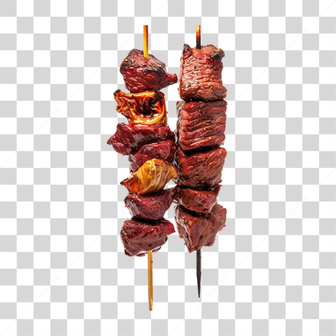 Carne Assada Churrasco Espetos PNG Transparente