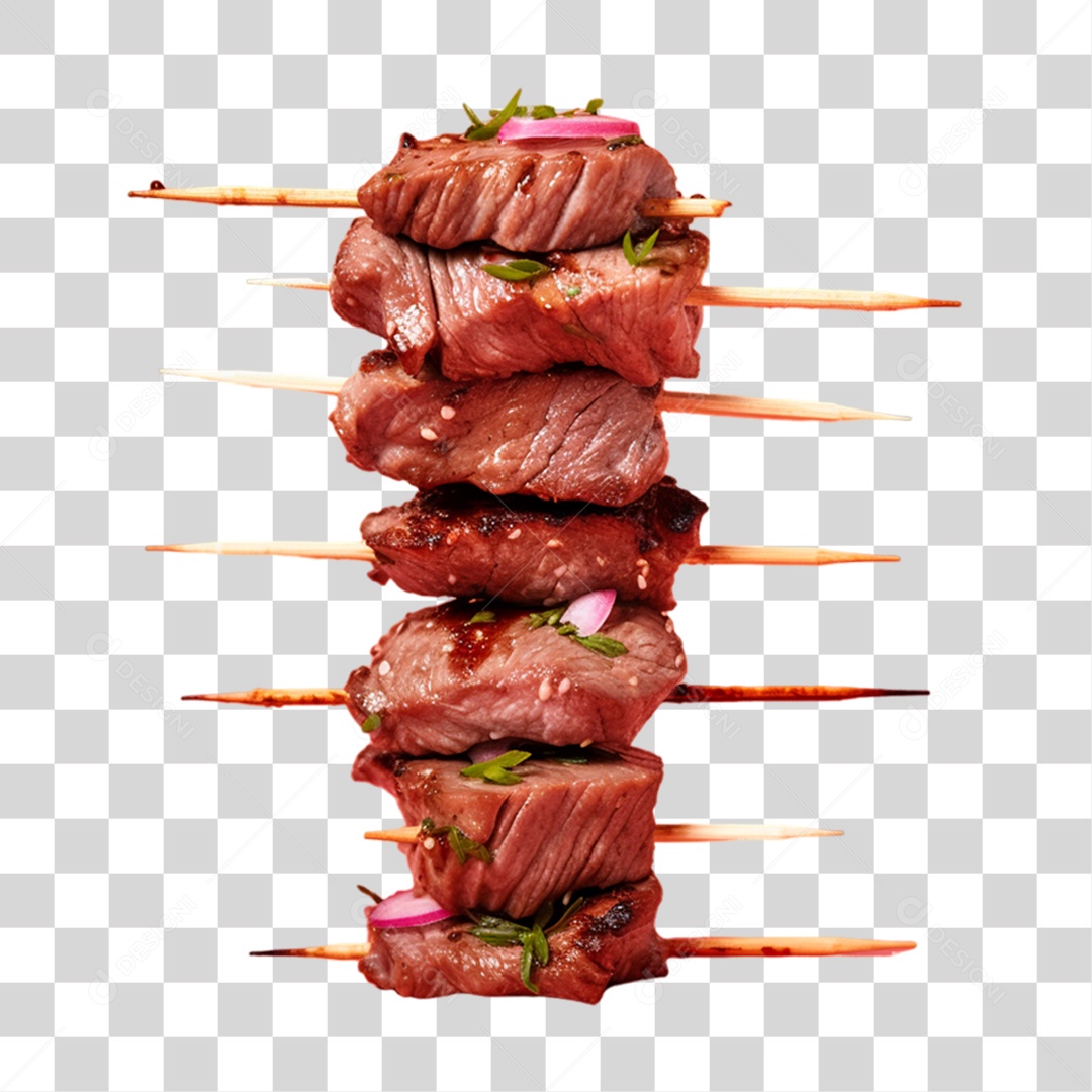 Carne Assada Churrasco Espetos PNG Transparente