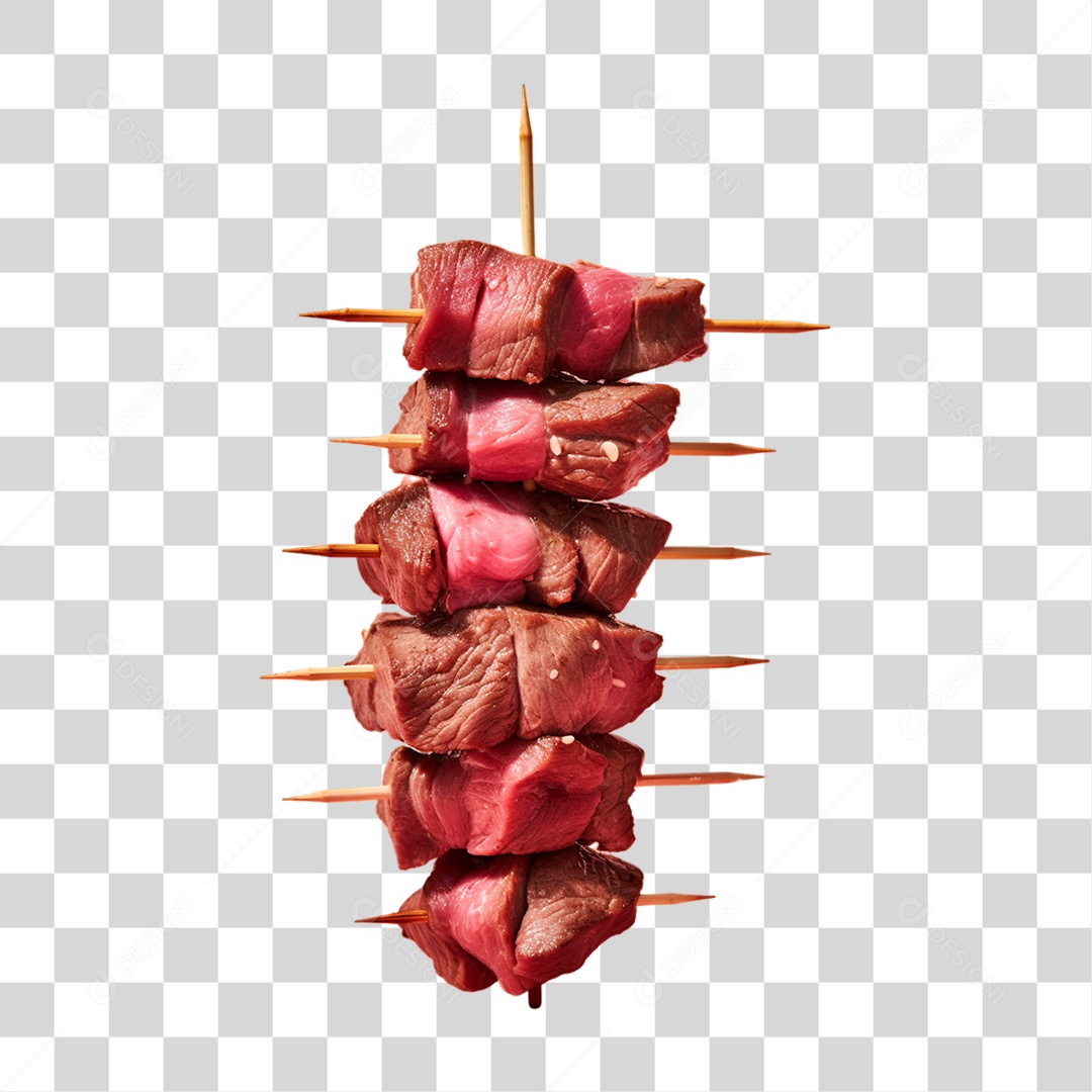 Carne Assada Churrasco Espetos PNG Transparente