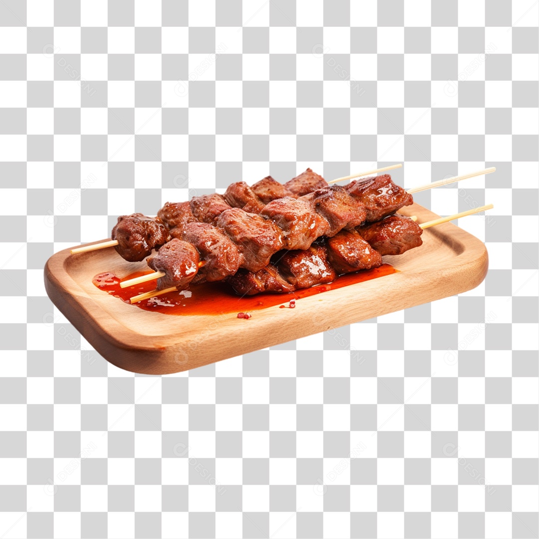 Carne Assada Churrasco Espetos PNG Transparente