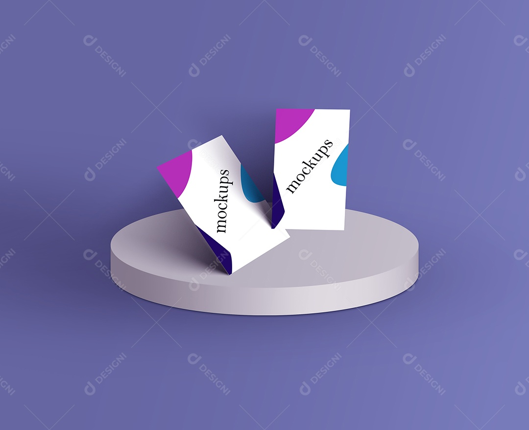 Modelo de Cartão de Visita PSD Editável