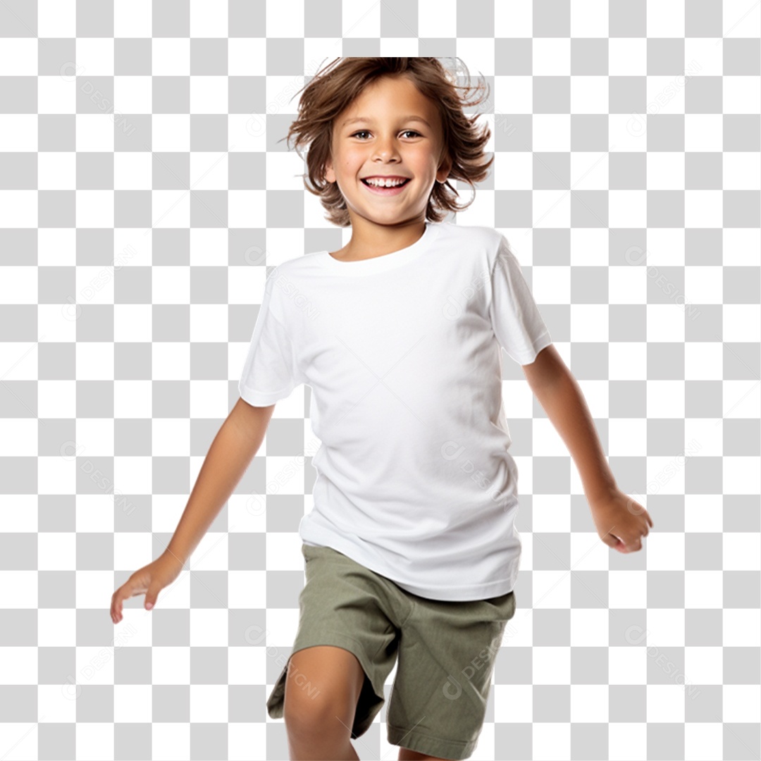 Criança Voltando as Aulas PNG Transparente