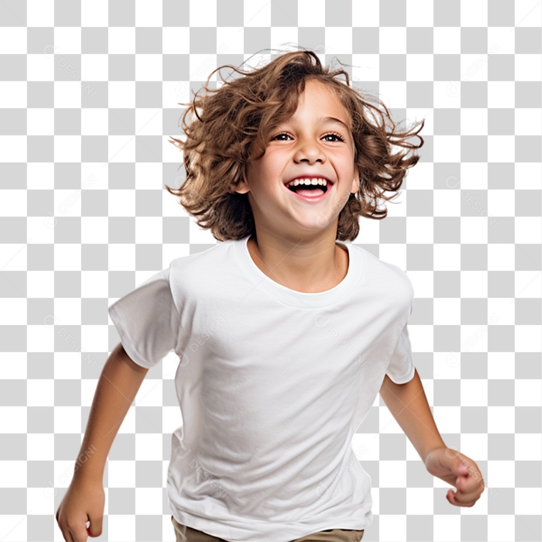 Criança Voltando as Aulas PNG Transparente