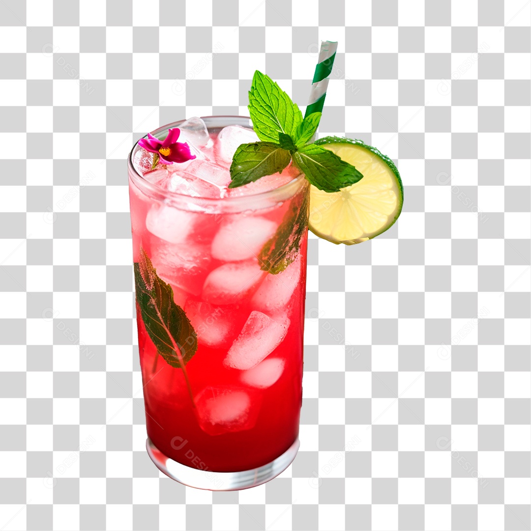 Copo de Bebida Alcoólica PNG Transparente