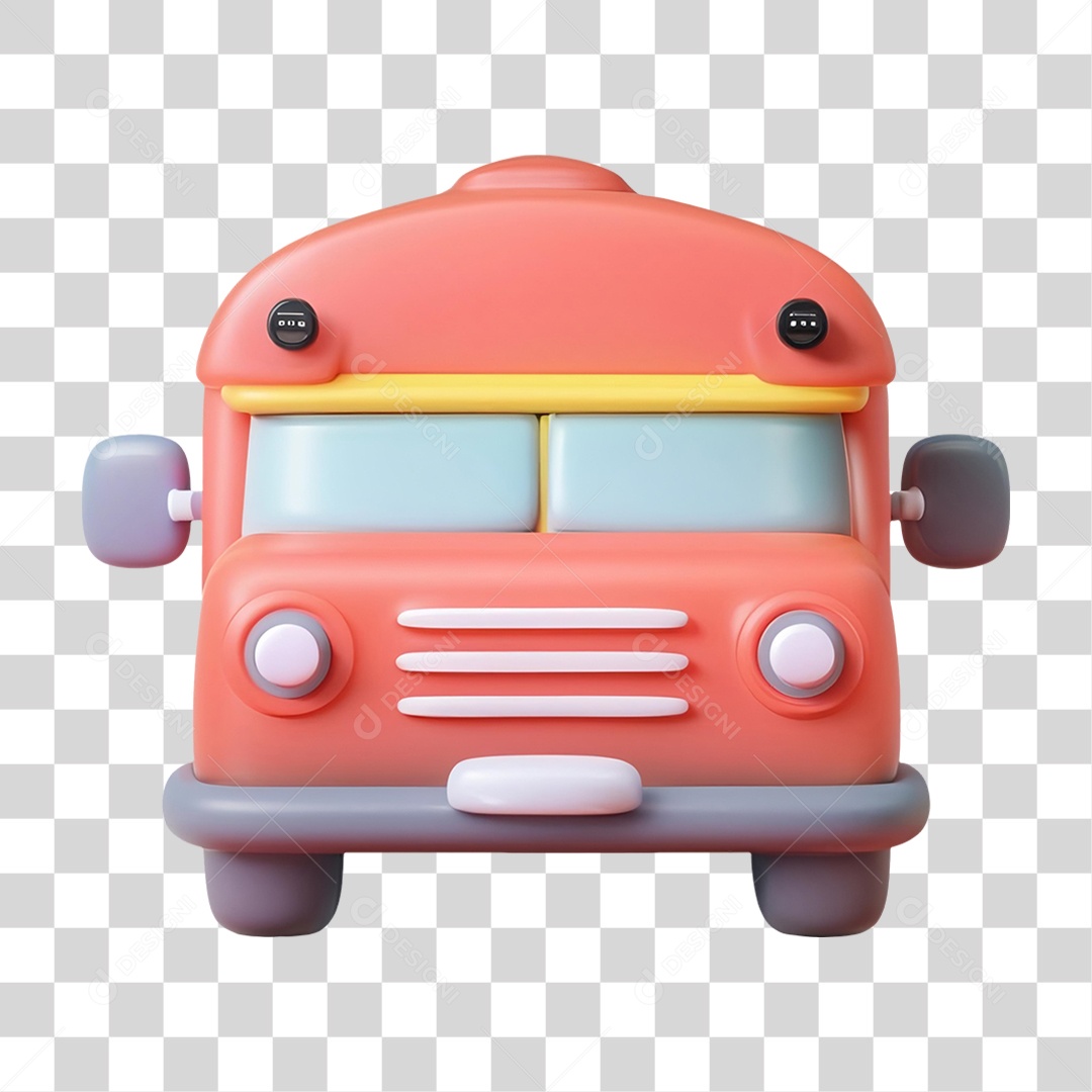 Ícones Escolares Ônibus PNG Transparente