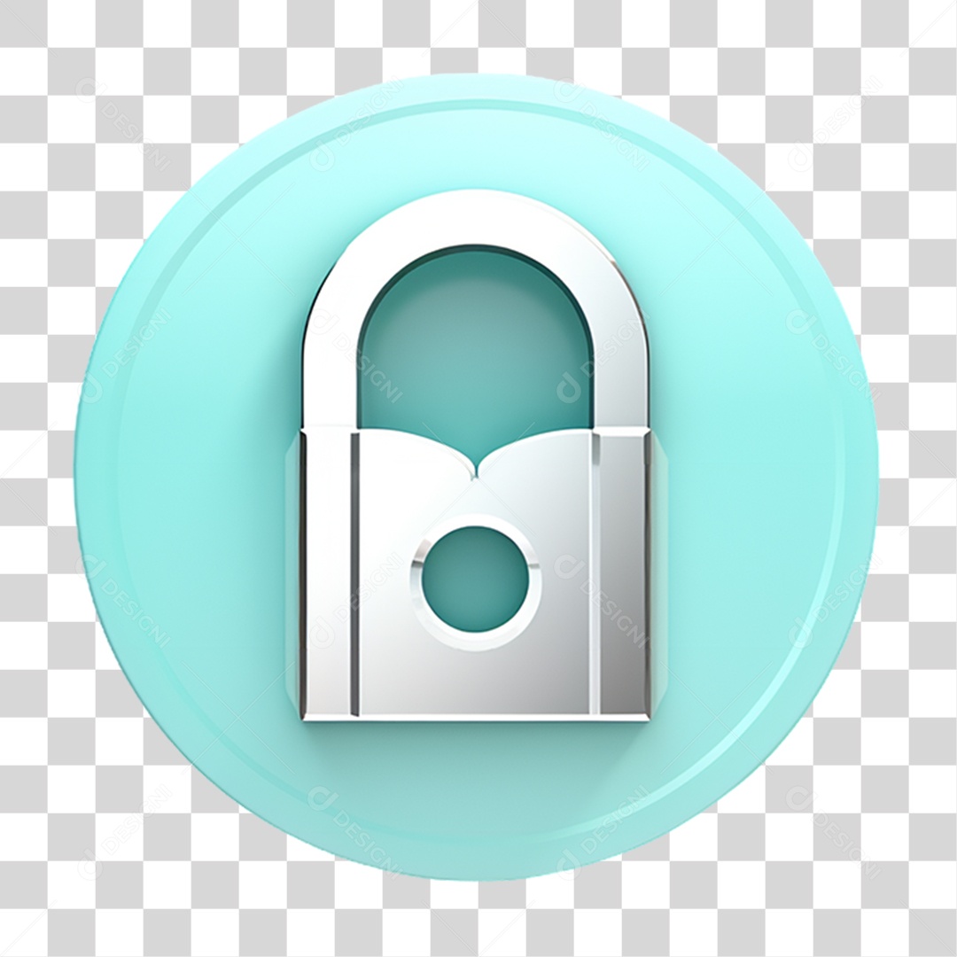 Ícone de Proteção Segurança Cadeado PNG Transparente