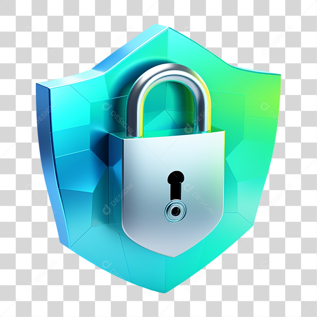 Ícone de Proteção Segurança Cadeado PNG Transparente