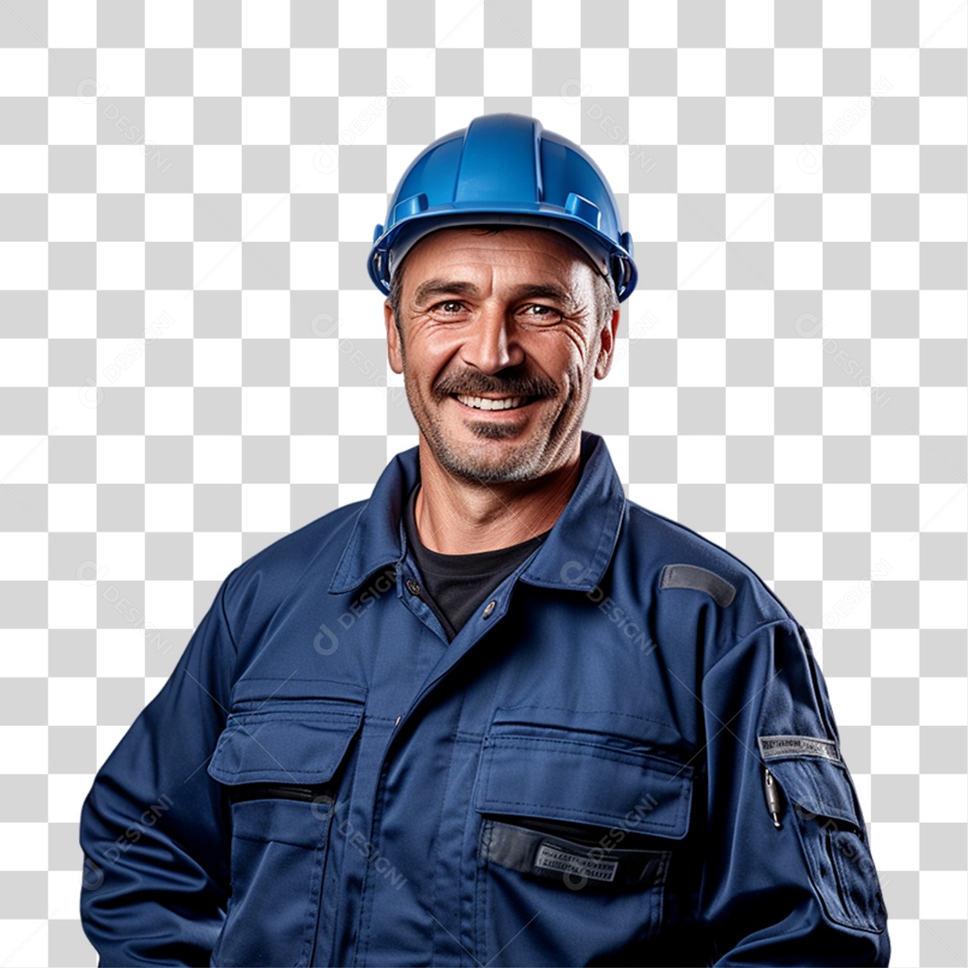 Homem Mecânico Oficina PNG Transparente