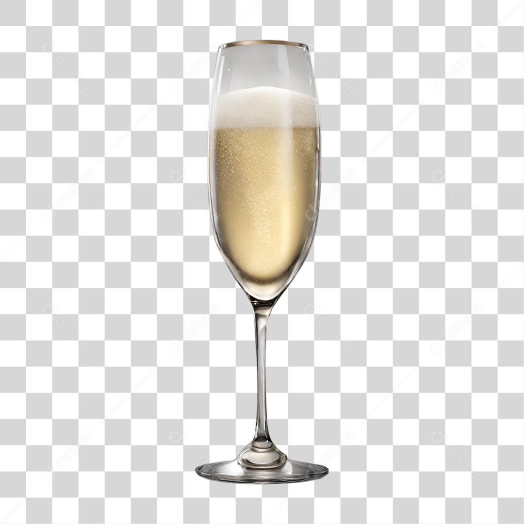 Taça de Champanhe PNG Transparente
