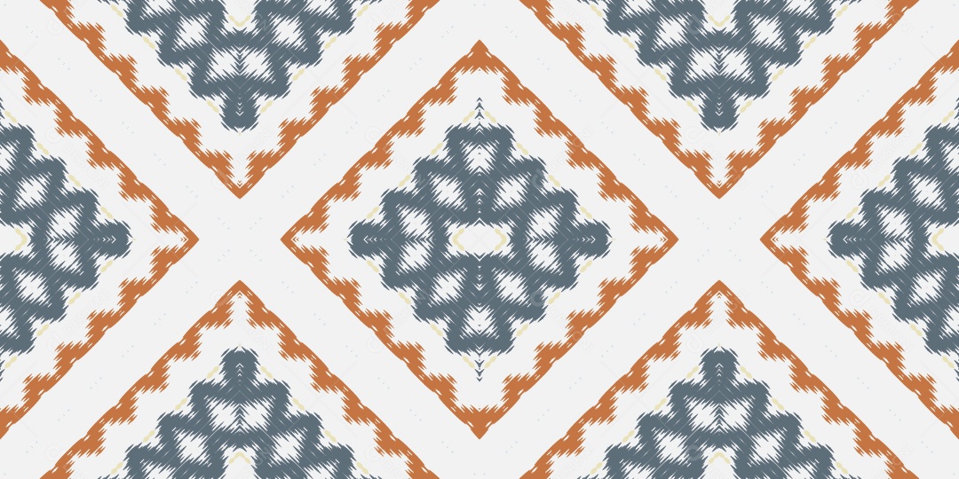 Padrão Tribal Tradicional Estilo Africano Colorido Vetor EPS