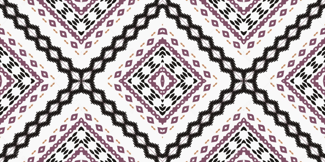 Padrão Tribal Tradicional Estilo Africano Colorido Vetor EPS