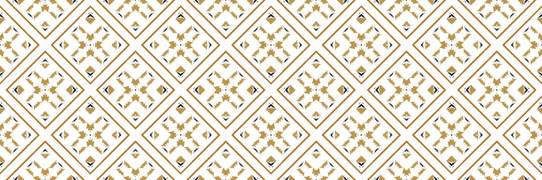 Ilustração de Padrão Tribal Tradicional Colorido Vetor EPS