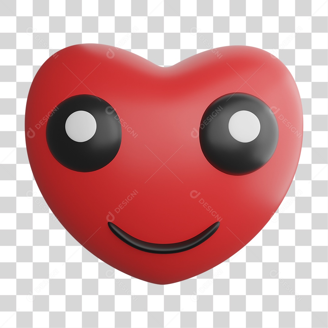 Emoji 3D Gestos Emoções PNG Transparente
