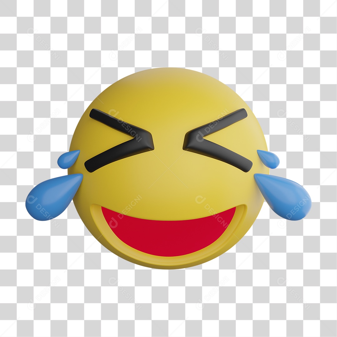 Emoji 3D Gestos Emoções PNG Transparente