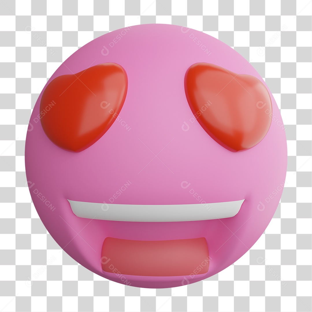 Emoji 3D Gestos Emoções PNG Transparente