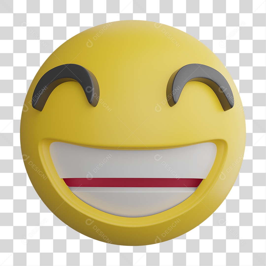 Emoji 3D Gestos Emoções PNG Transparente