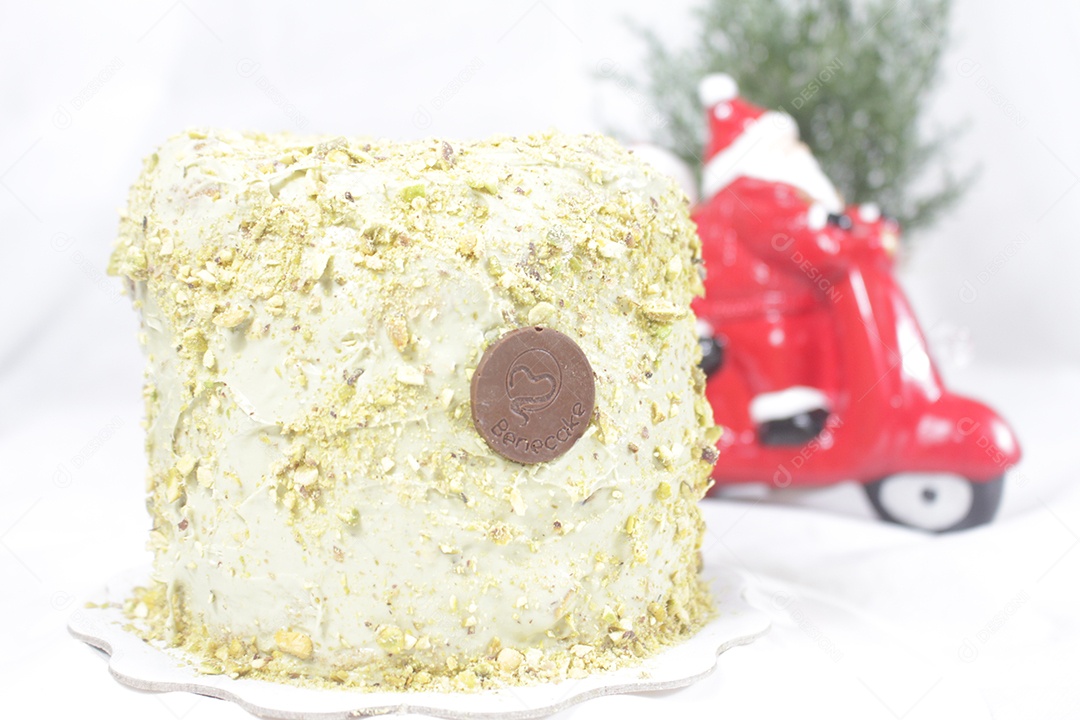 Delicioso panetone sobre a mesa