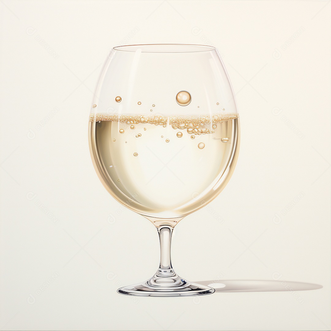 Taça de bebida alcoólica