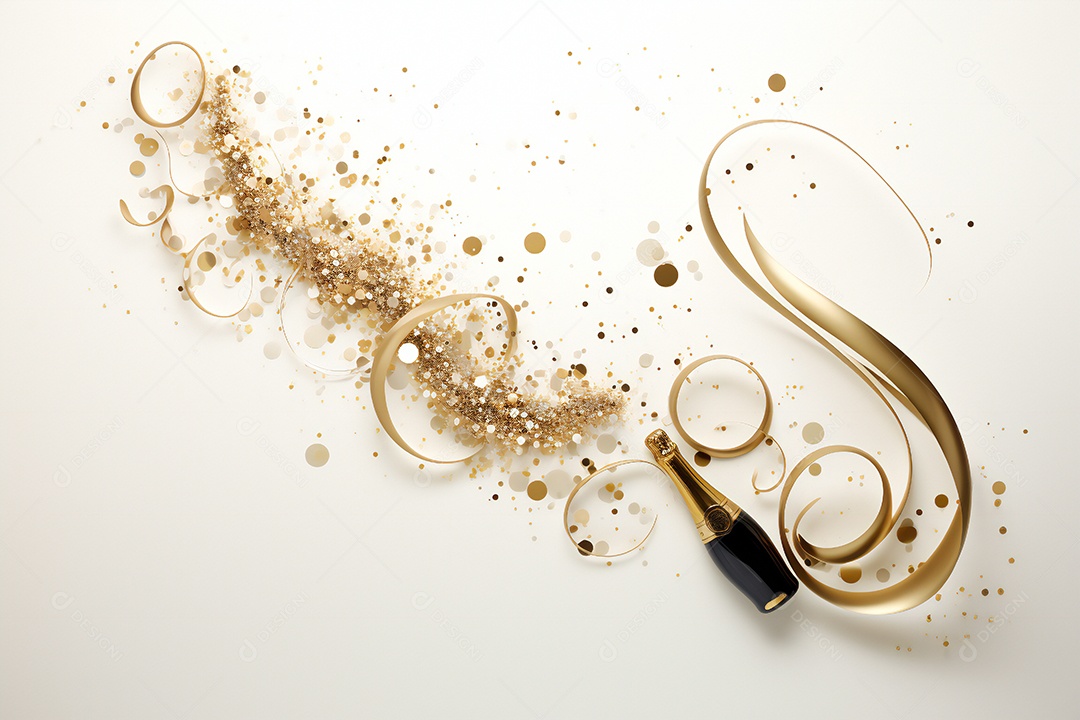 Garrafa de bebida alcoólica